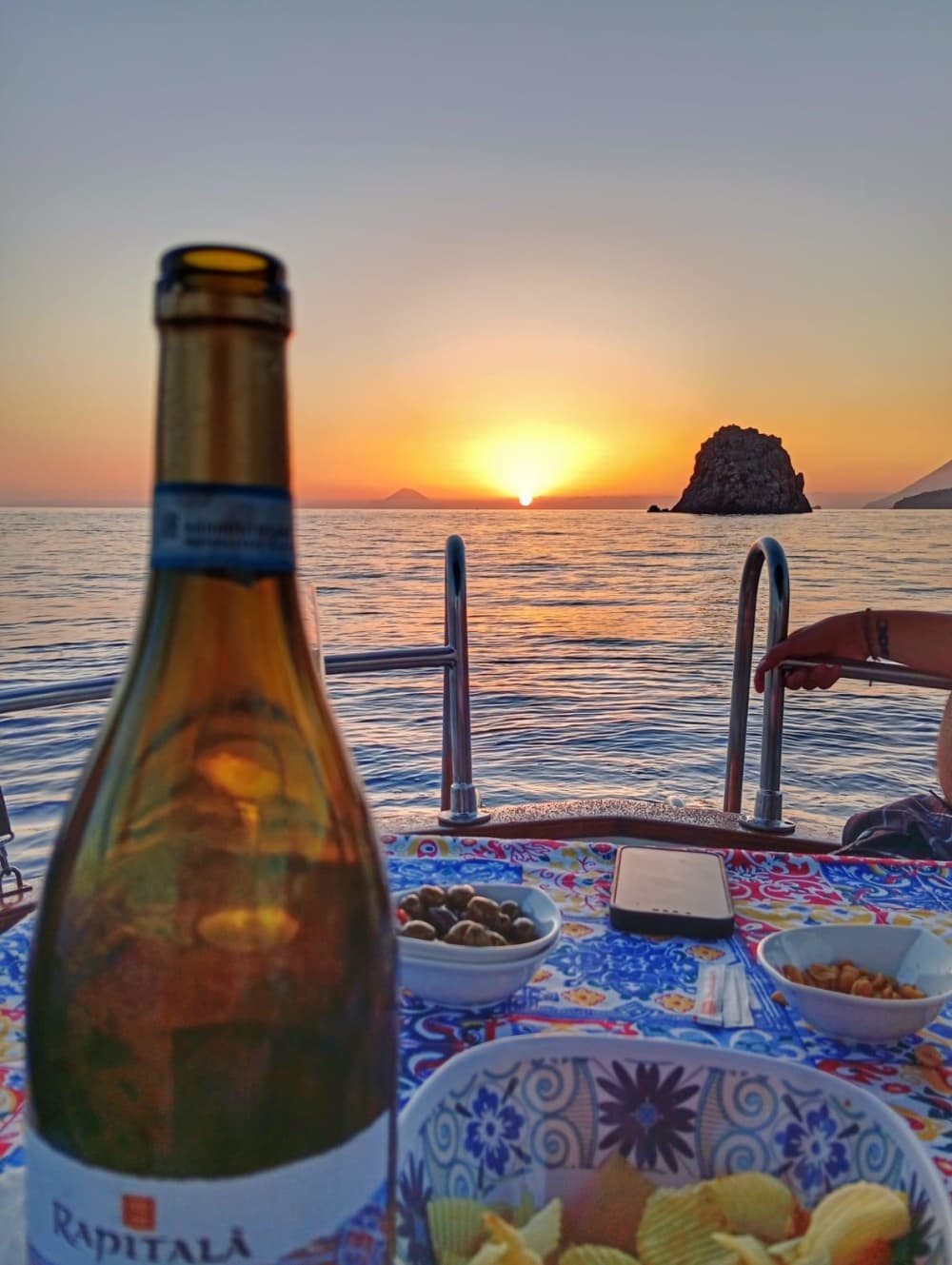 Excursión al atardecer en Vulcano y Lipari (2 horas)