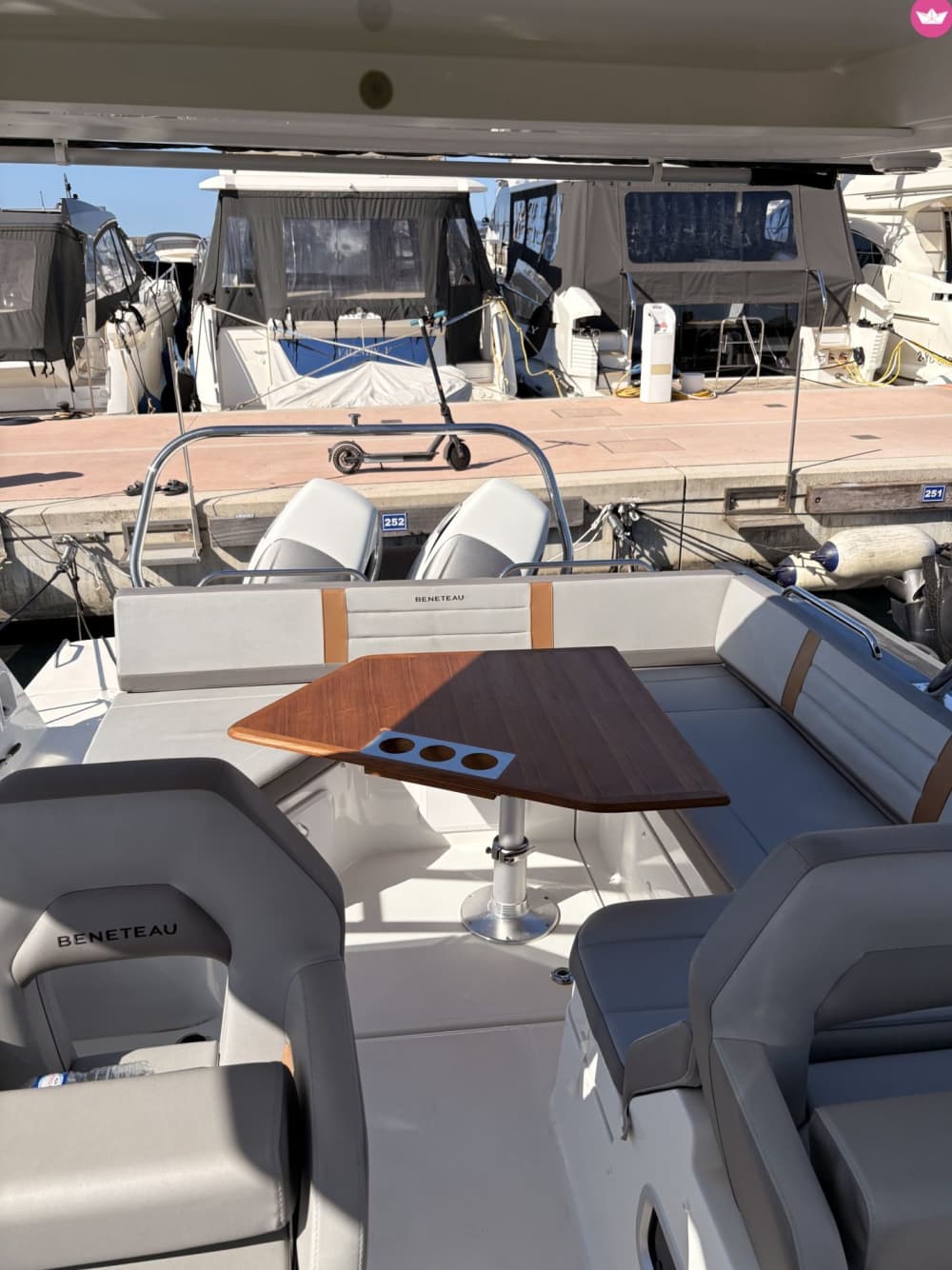 Day at sea with skipper departing from Golfe Juan