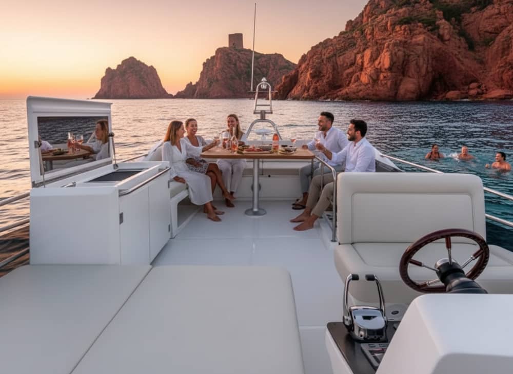Franse Rivièra: Exclusieve privé-zonsondergang in Cannes: Lérins-eilanden & premium aperitief