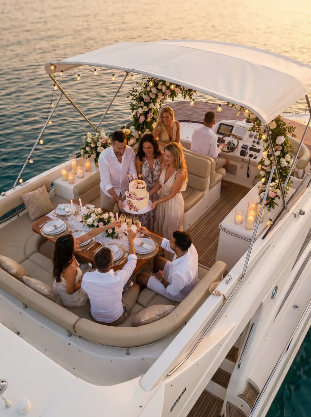Fuga nella Laguna Blu: esperienza in yacht privato