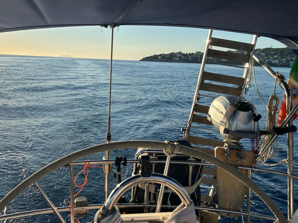 Zeiltocht van Gaeta naar Sperlonga – aan boord van MAY BE