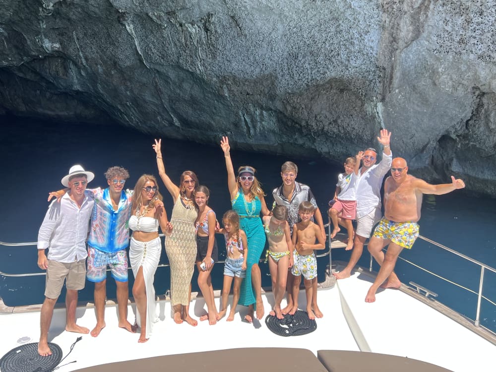 Full-day catamaran tour from Sorrento to Capri
