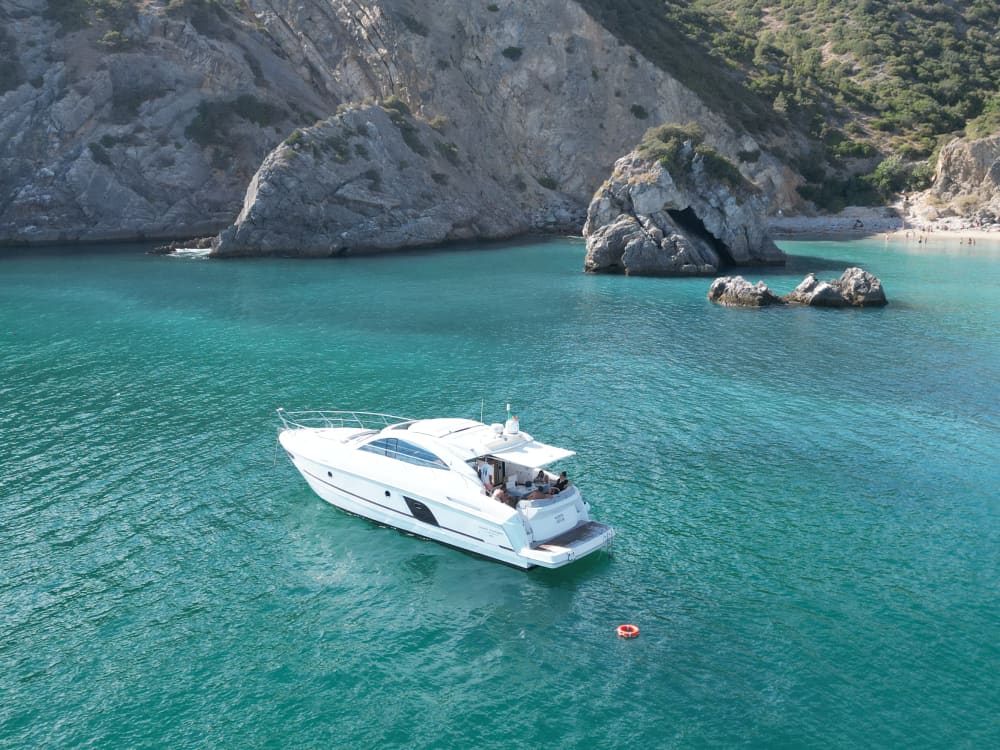 Private Luxury Yacht Experience | 8 Hours Along the Sesimbra and Tróia Coast