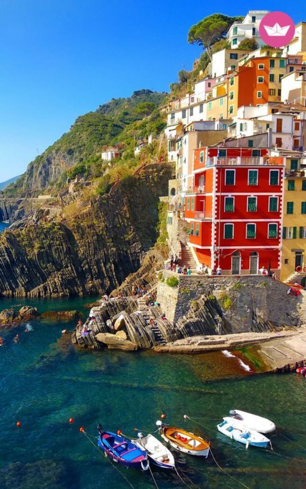 Sunset Tigulio and Portofino