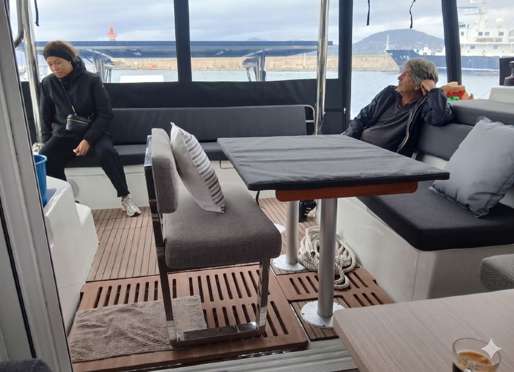 Discover Saint-Tropez aboard a catamaran