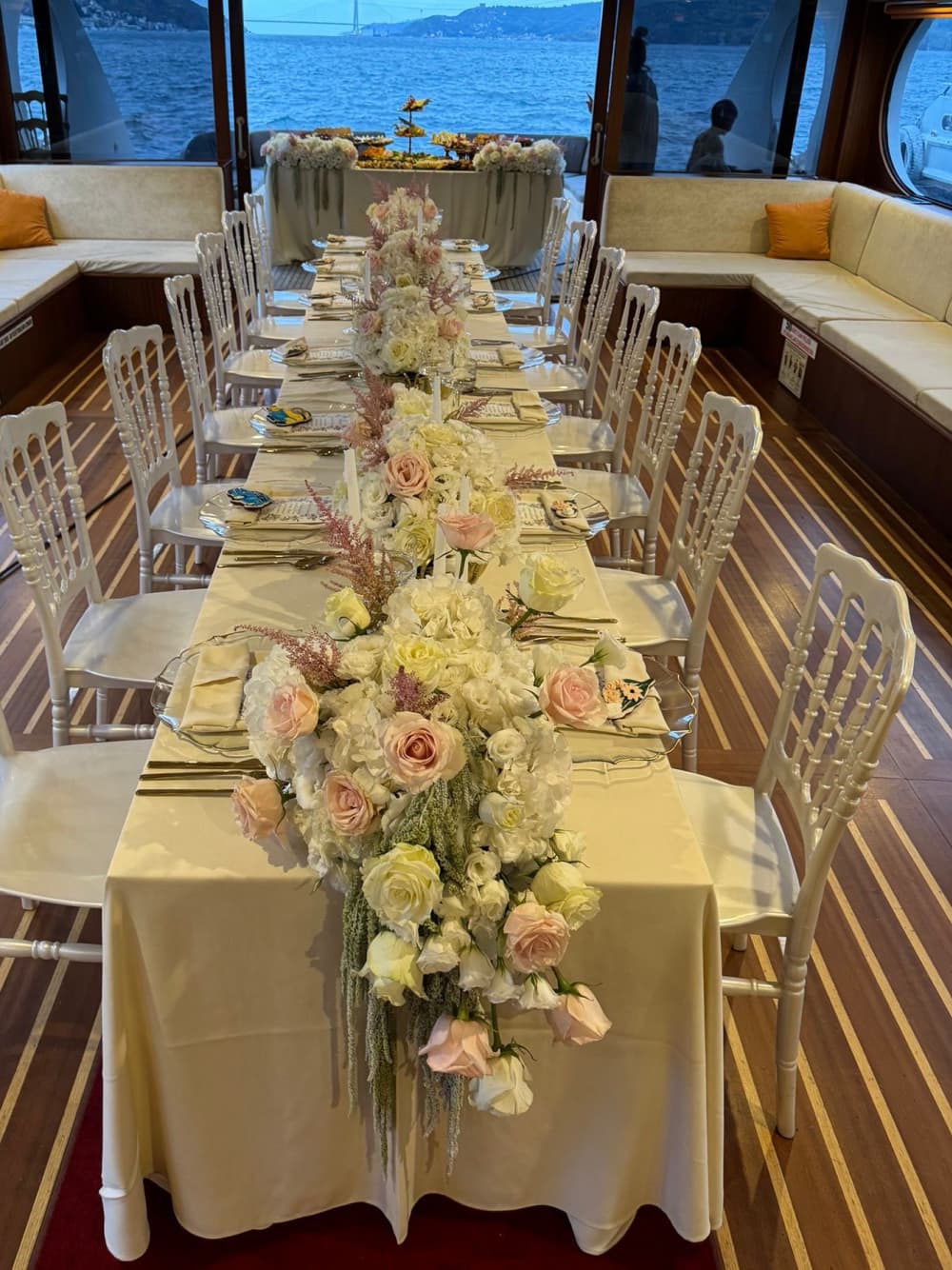 80-Person Luxury Yacht Rental in Istanbul | Exclusive Bosphorus Cruise