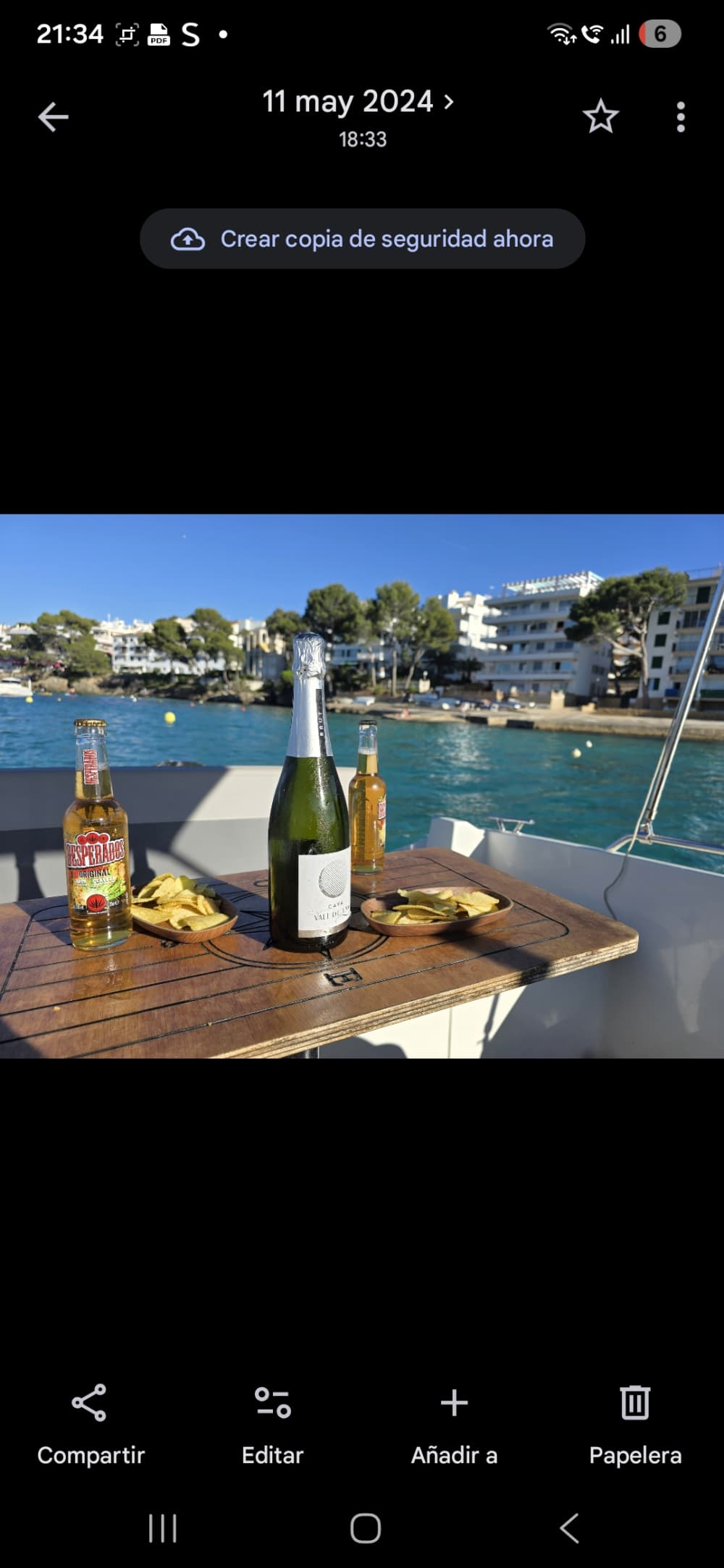 Paella en boottocht voor 6 personen voor €75 per persoon