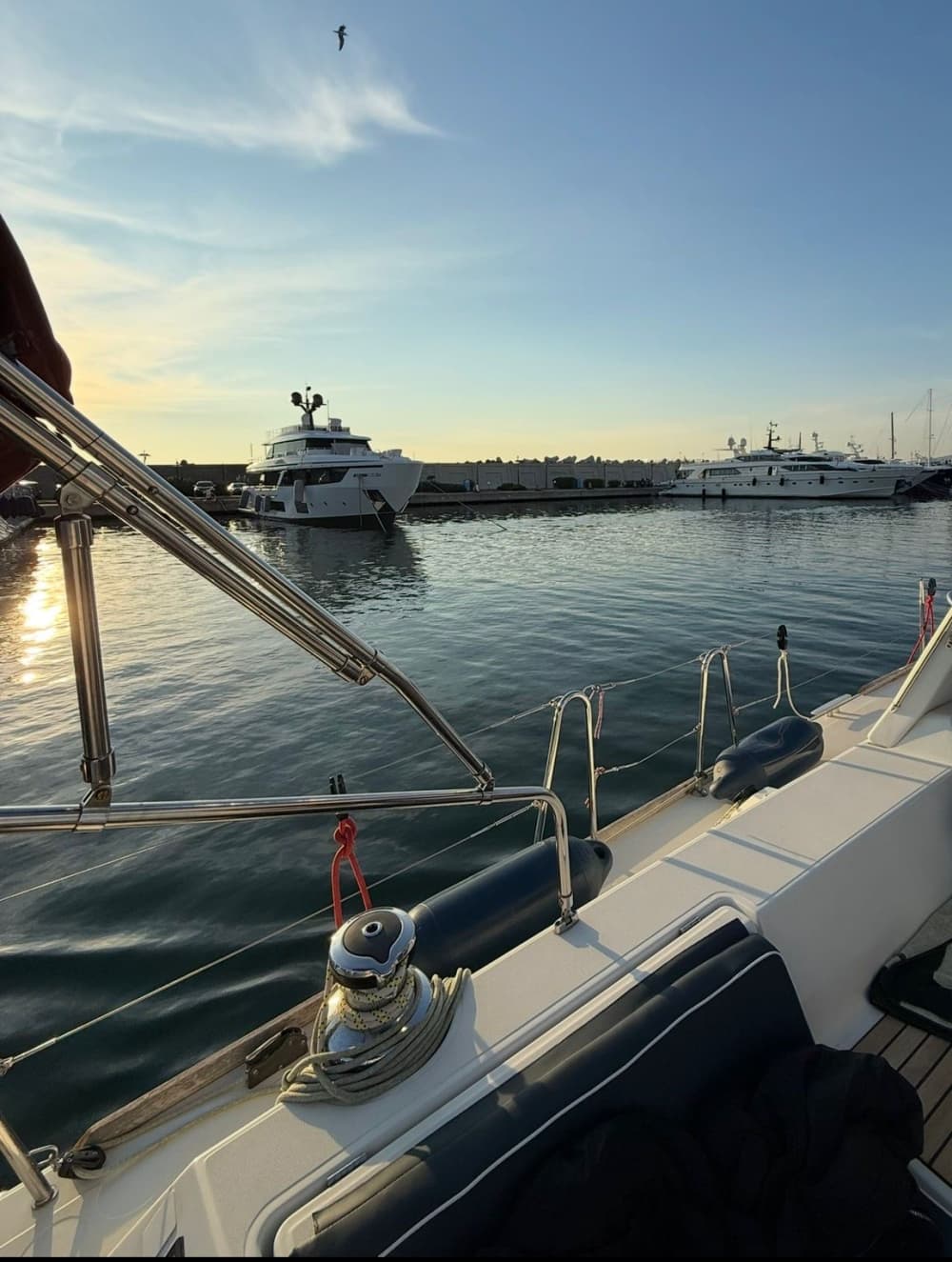 Luxury Sunset Sailing Experience on the Sorrento Coast | Exclusive sunset aperitif on a Beneteau Oceanis 48 sailboat