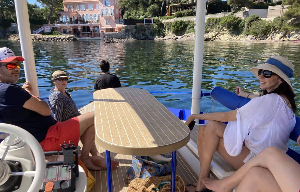 Nice: Private solar-powered boat cruise on the French Riviera