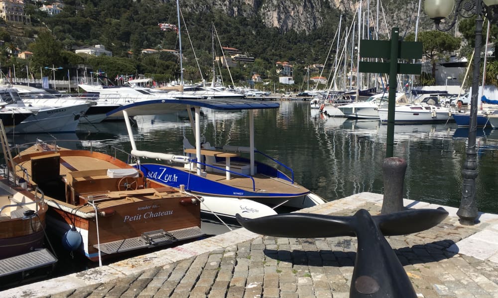 Nice: Private solar-powered boat cruise on the French Riviera