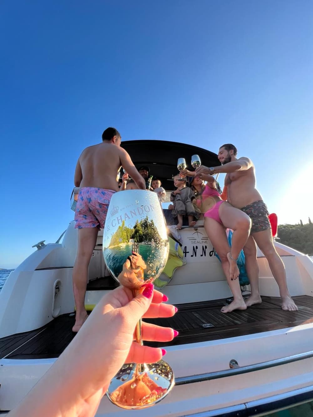 Luxe privécruise naar Lindos met Sealine S 38