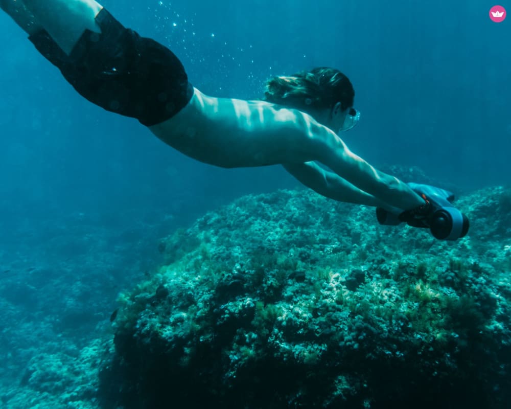 Coll Baix, caves and snorkeling