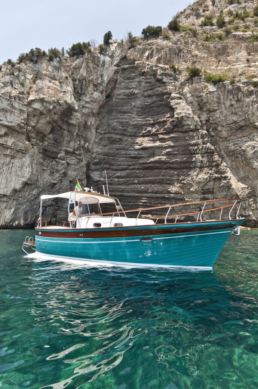 Zauberhafte Amalfiküste: Ganztägige Bootstour ab Praiano