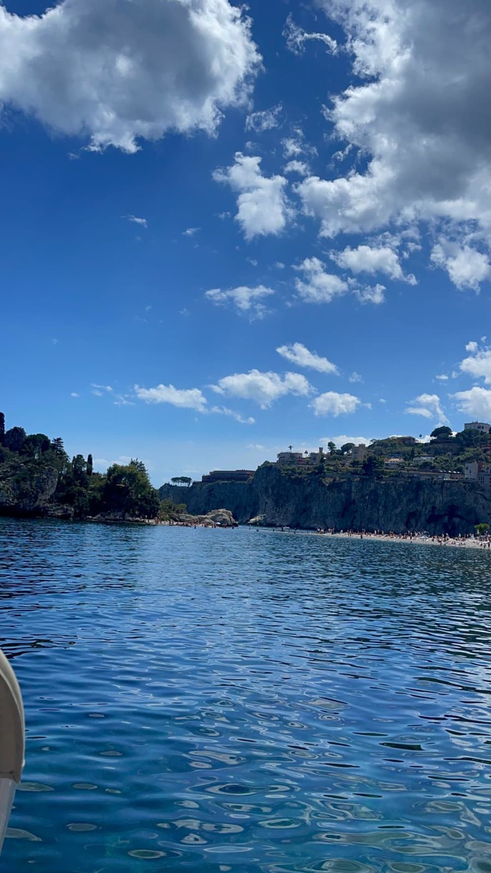 Taormina Bay halvdag: Panoramisk båttur