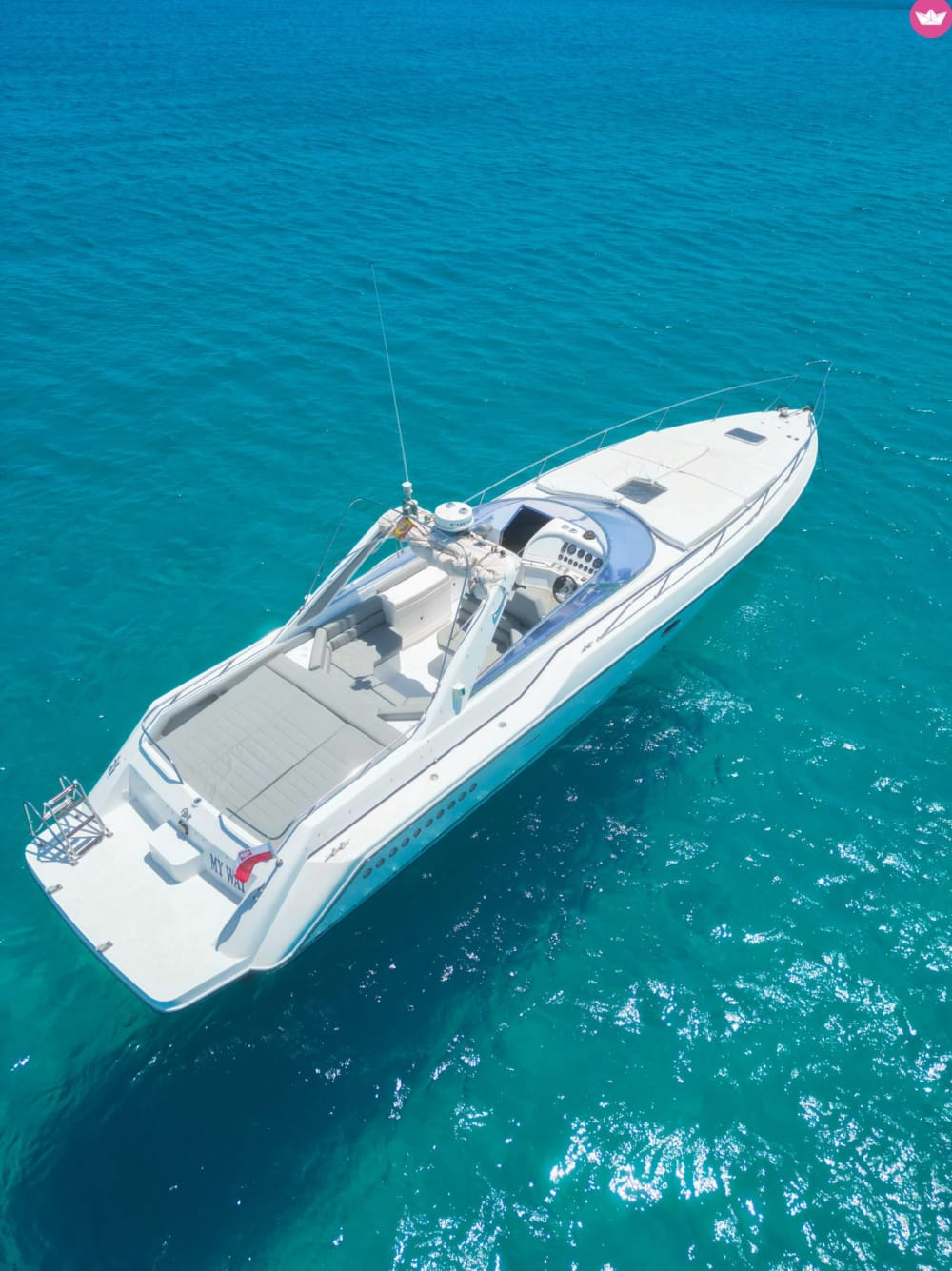 Boat Tour Formentera: Beaches and Caves Espalmador - 8 Hour Daily Rental