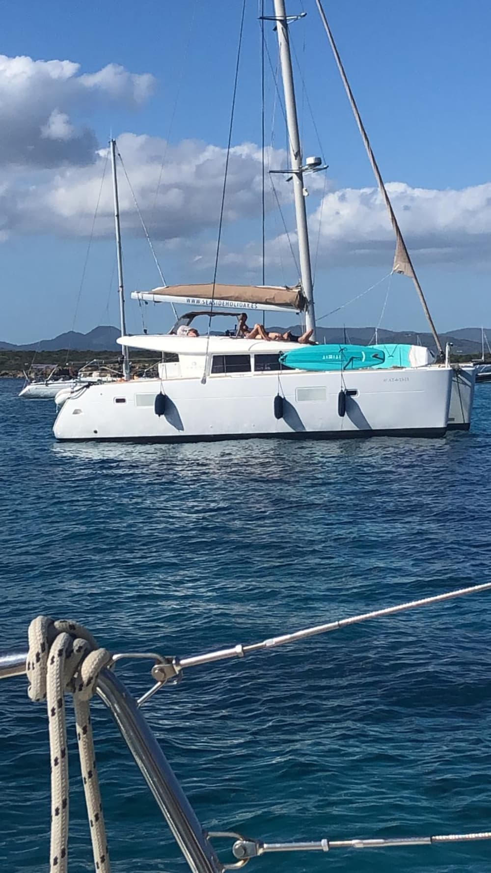 Escursione a Formentera o alle spiagge meridionali di Ibiza in catamarano.