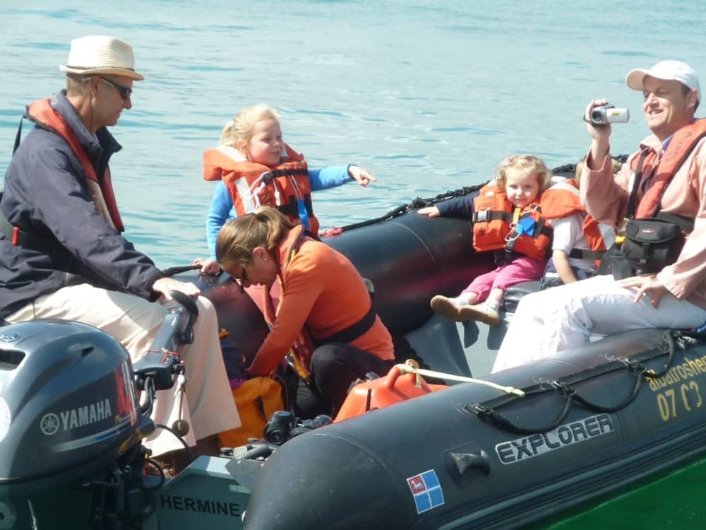 Excursion en bateau à moteur d'une demi-journée à Saint-Malo