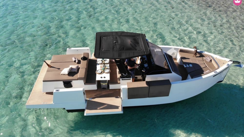 Speedbootvakantie: zeil rond de paradijselijke eilanden Ibiza en Formentera