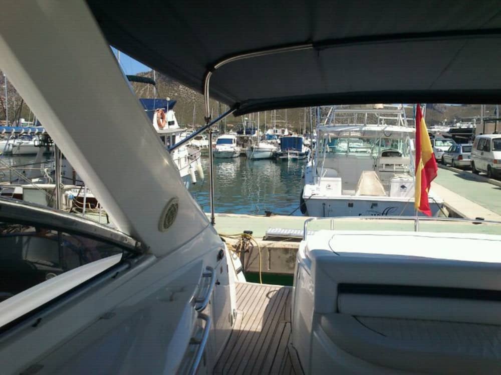 Ein Tag in Port de Pollença mit einem Motorboot