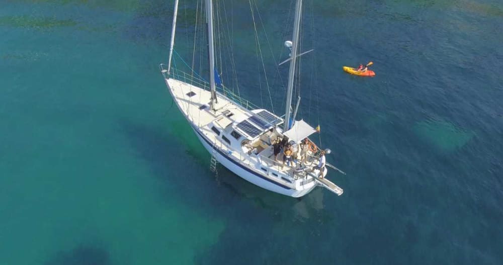 6:30 Uhr Segeln entlang der Küste von Port de Pollença