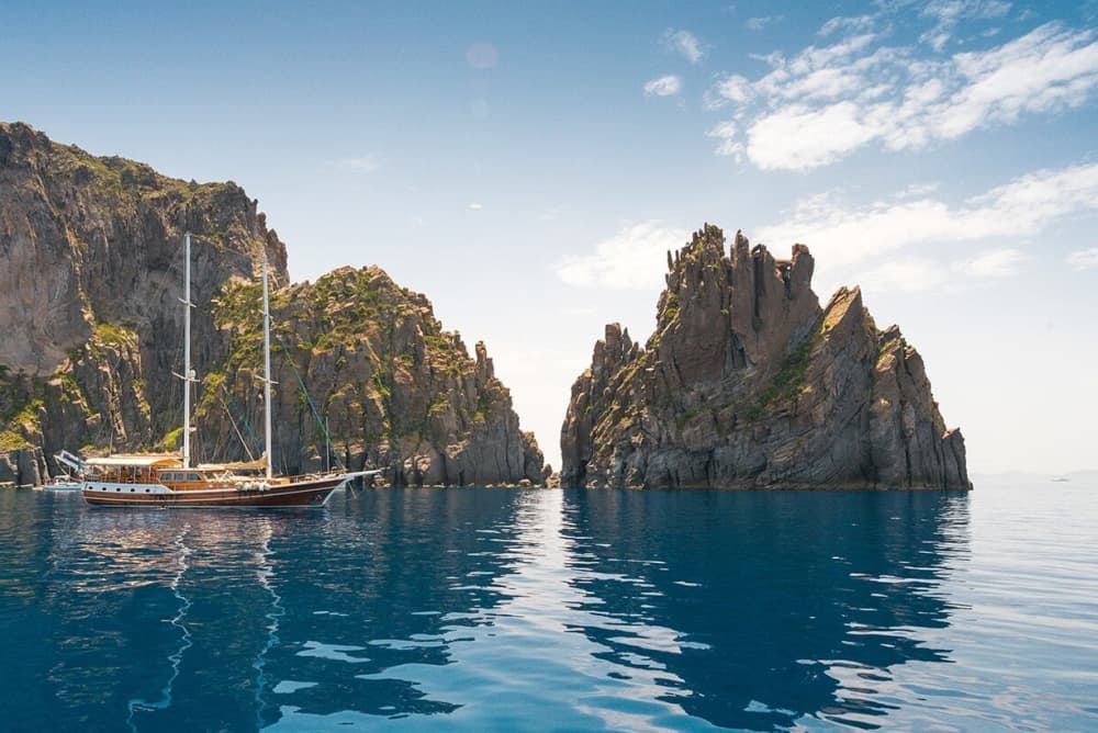 Båtutflykt till de Eoliska öarna