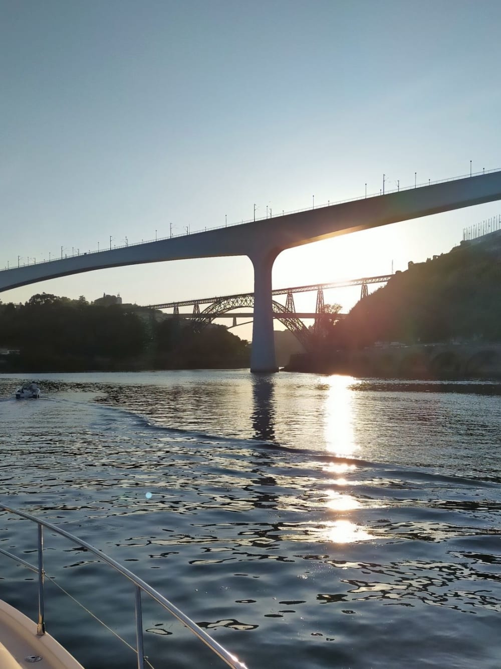 Douro avec style : croisière de 2 heures en yacht de luxe à travers les ponts emblématiques de Porto
