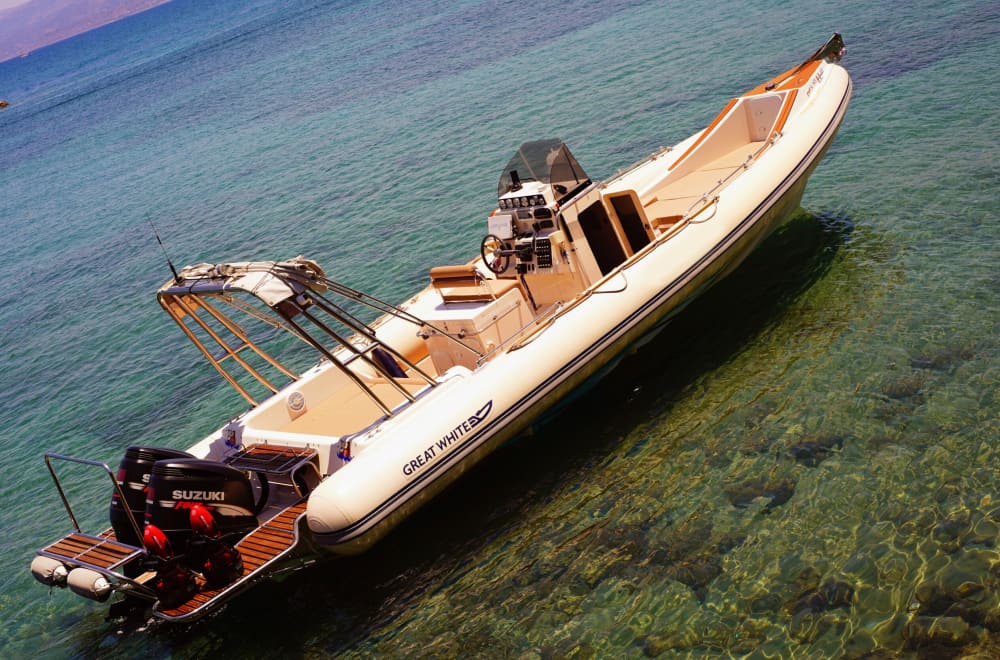 Escapada de Hersonissos: 3h30 de relaxamento em uma lancha.