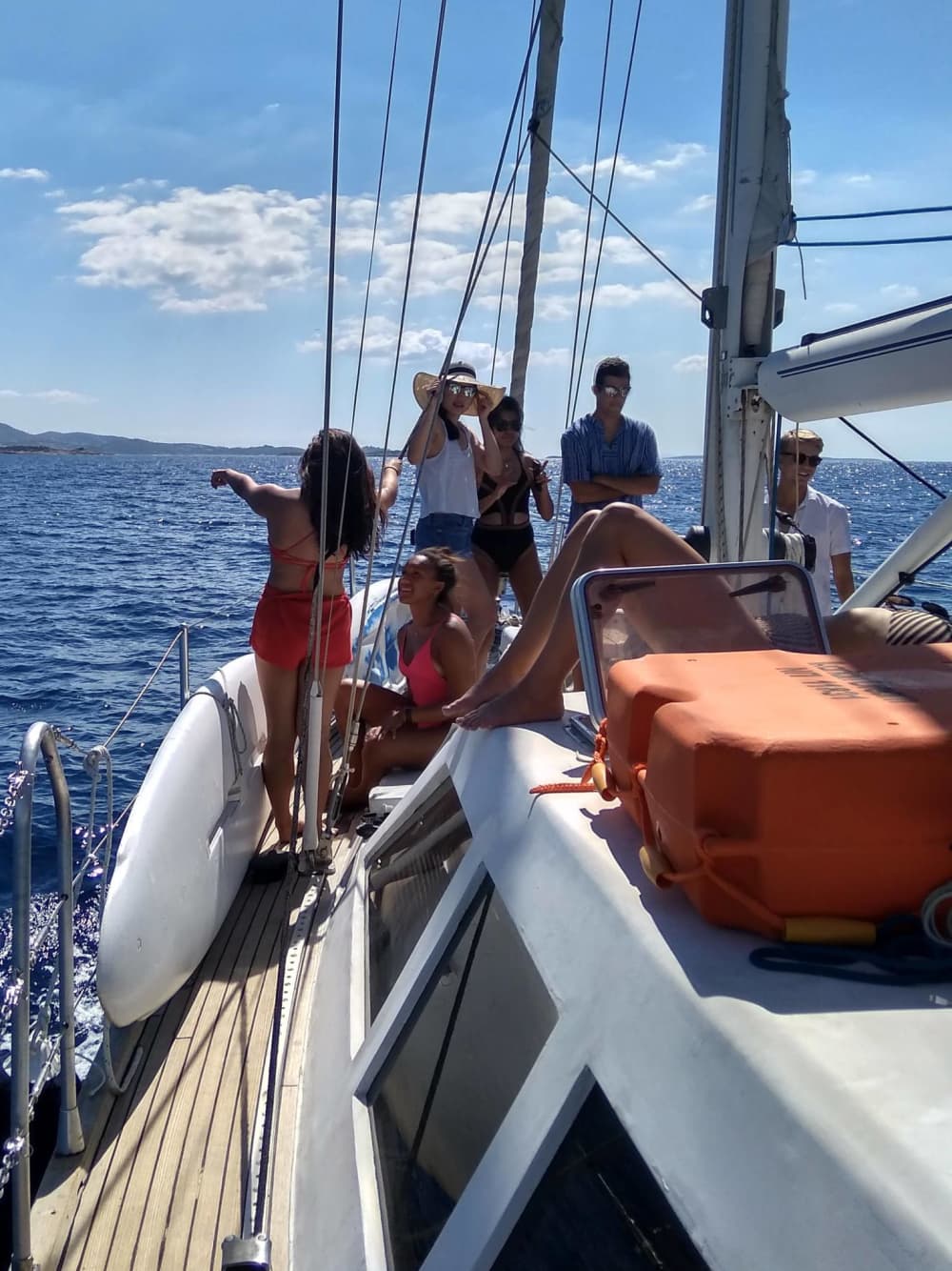 Discover Palaio Faliro on a sailboat for a full day
