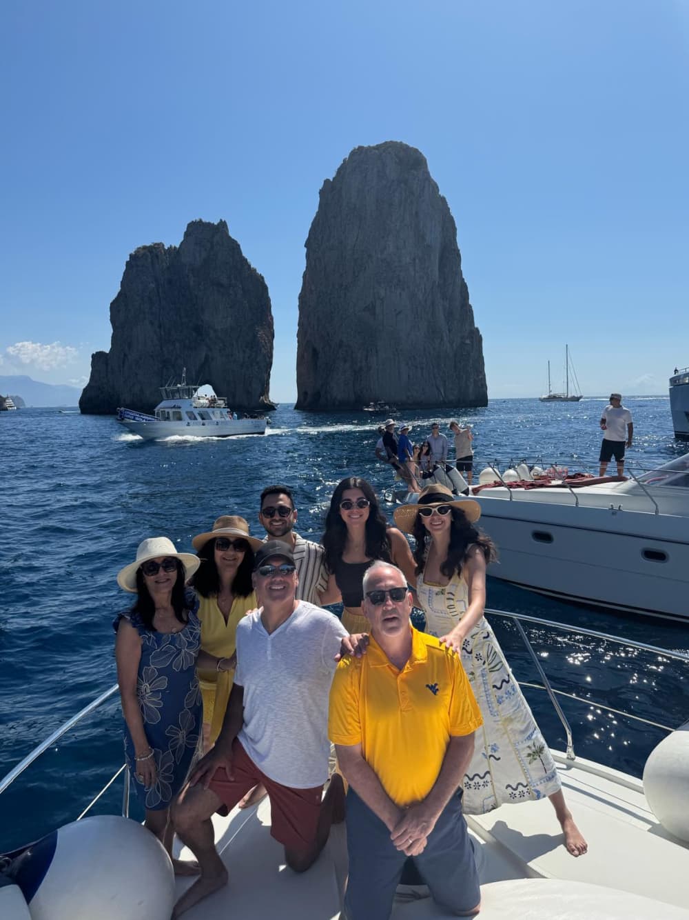 Prywatna wycieczka łodzią wokół Capri i Nerano