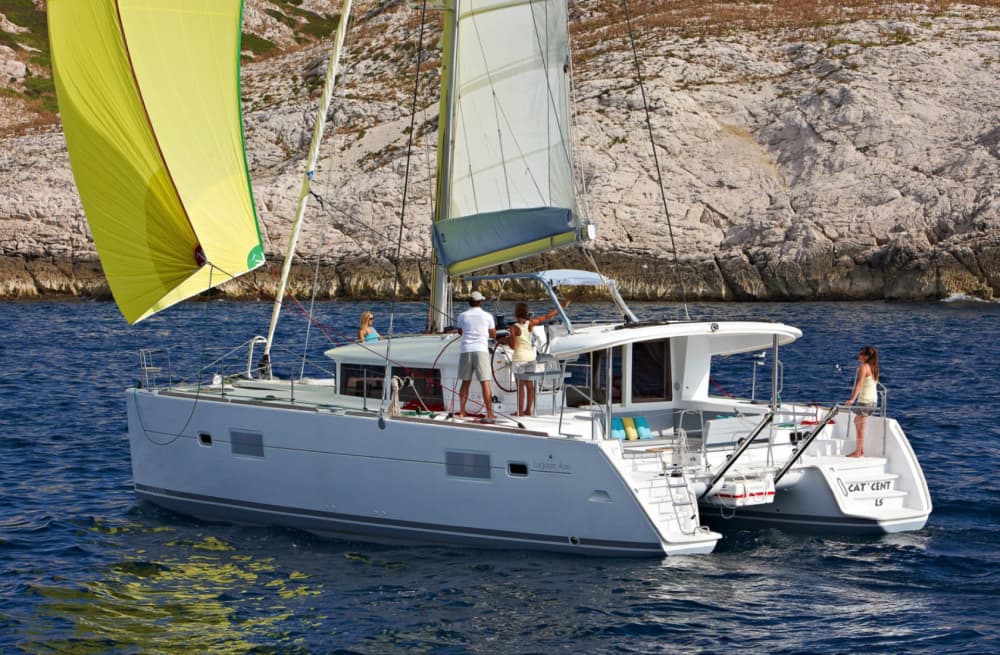 Excursion d'une demi-journée en catamaran à Ria Formosa