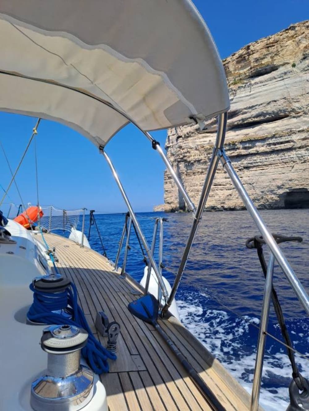 Sail, Swim & Explore: Full-Day Yacht Charter to Comino & Gozo with Jacques Savona