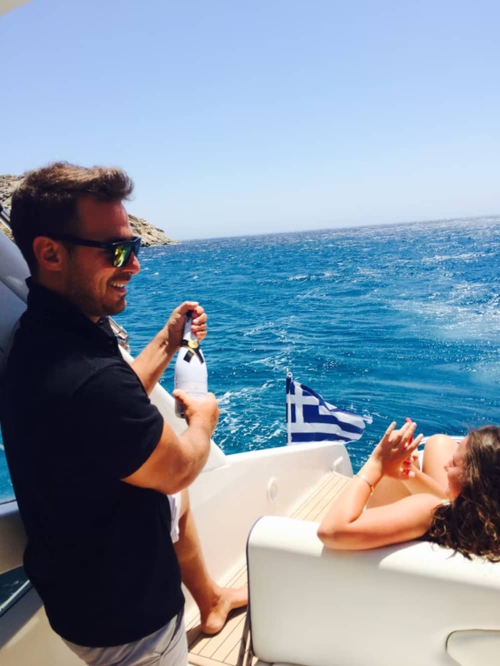 Całodniowy rejs jachtem po południowym wybrzeżu Mykonos