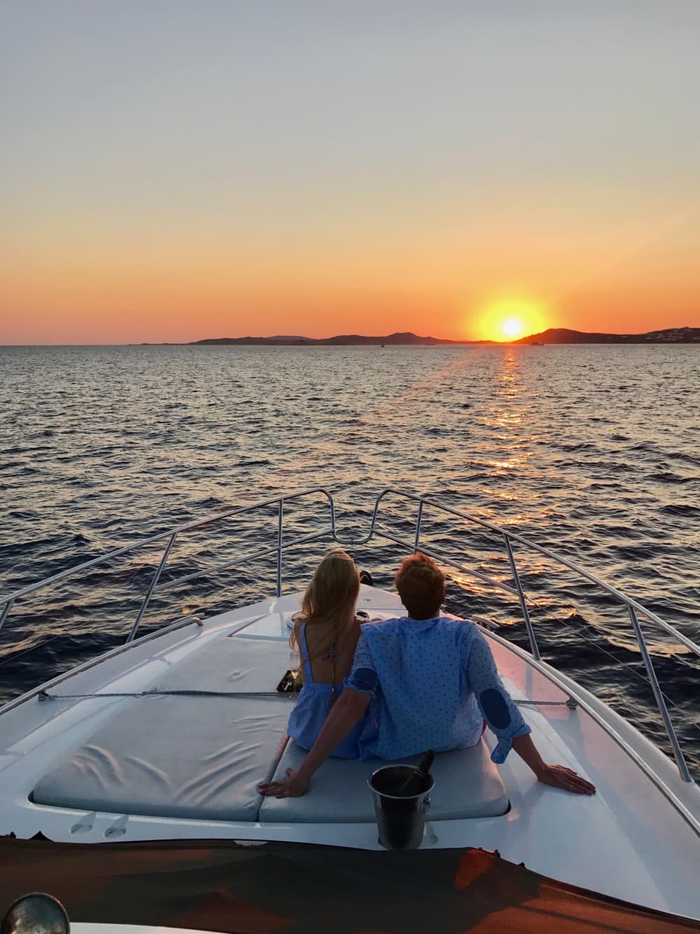 Całodniowy rejs jachtem po południowym wybrzeżu Mykonos