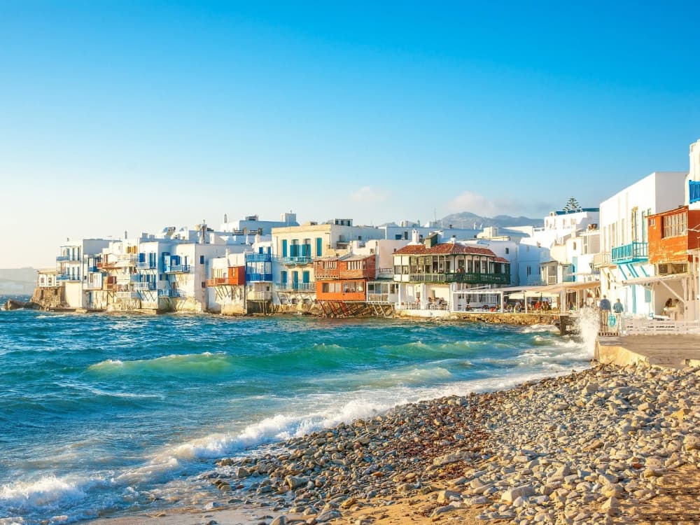 Mykonos – Half Day Trip: Delos or Rhenia & Beaches
