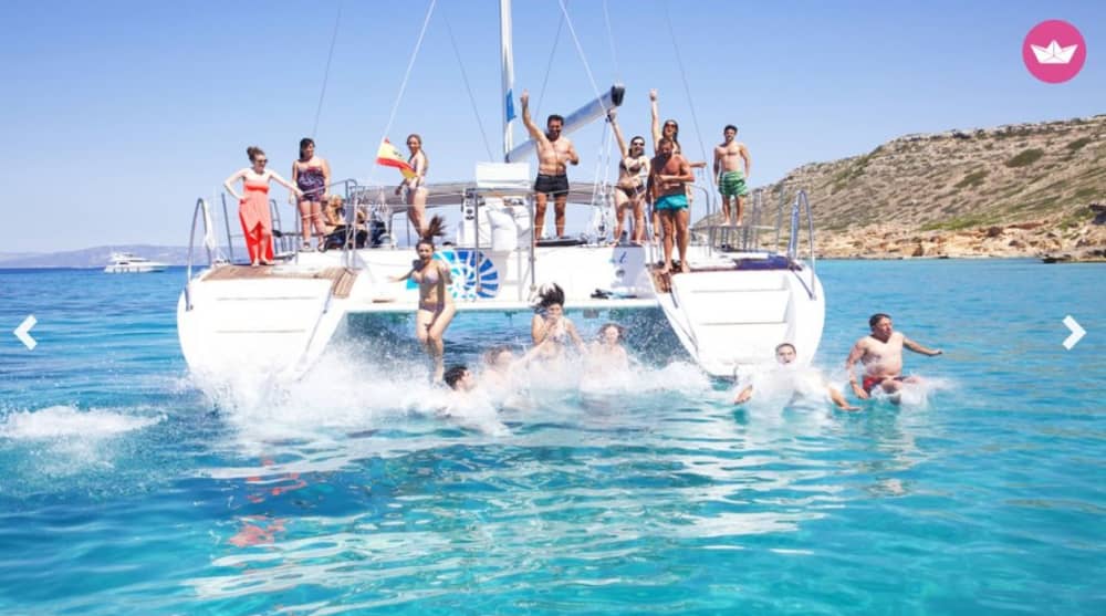 Concentre-se no essencial: litoral de Maiorca em meio dia