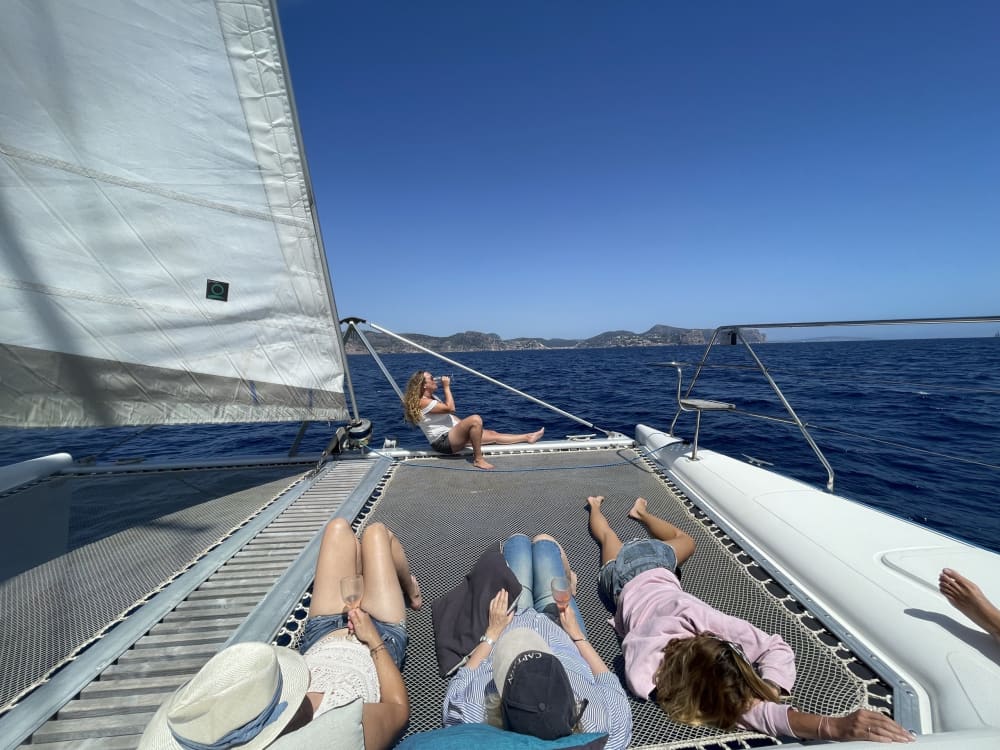 TAGESAUSFLUG MIT DEM KATAMARAN AUF MALLORCA