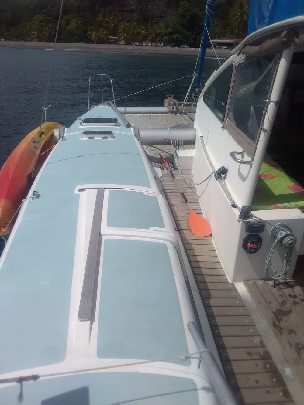 Découvrez la Martinique lors d'une excursion d'une journée privative en catamaran.