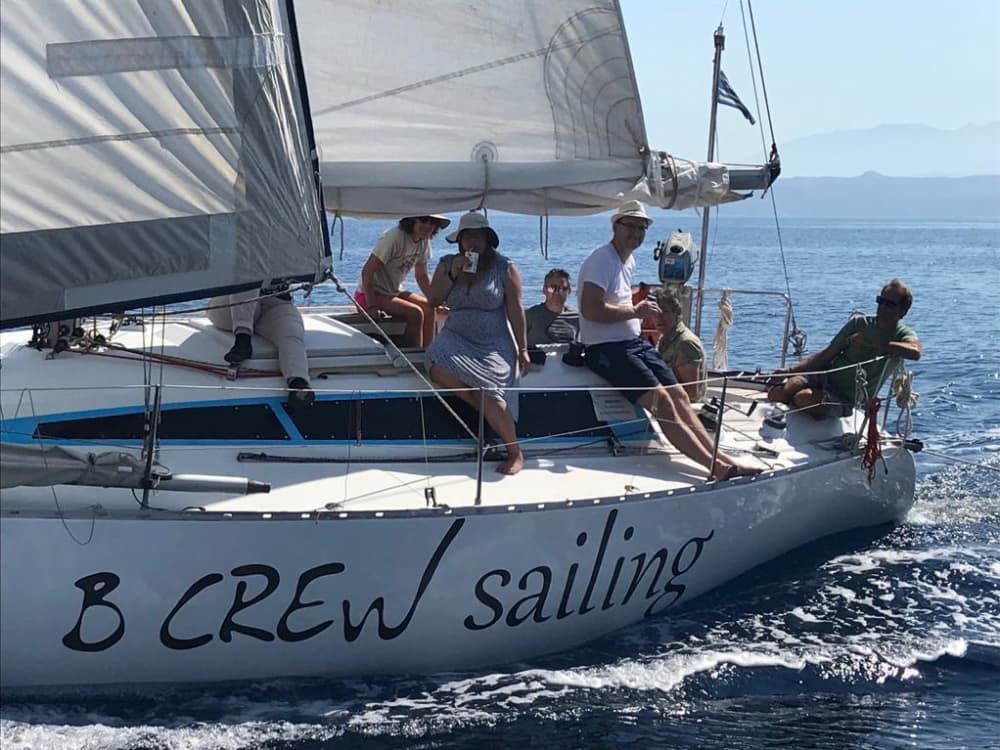 Your own Greek Odyssey: A 8h voyage on a sailboat