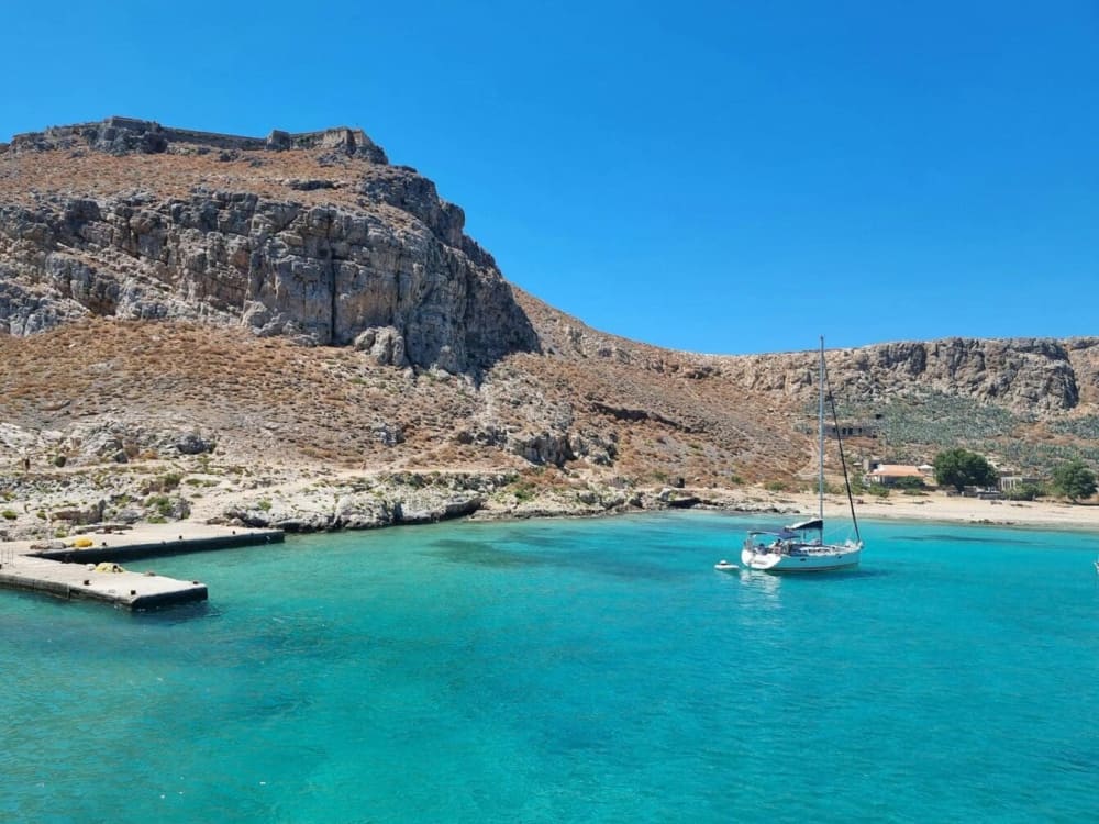 Aventure d'une journée complète au lagon de Balos et à l'île de Gramvousa