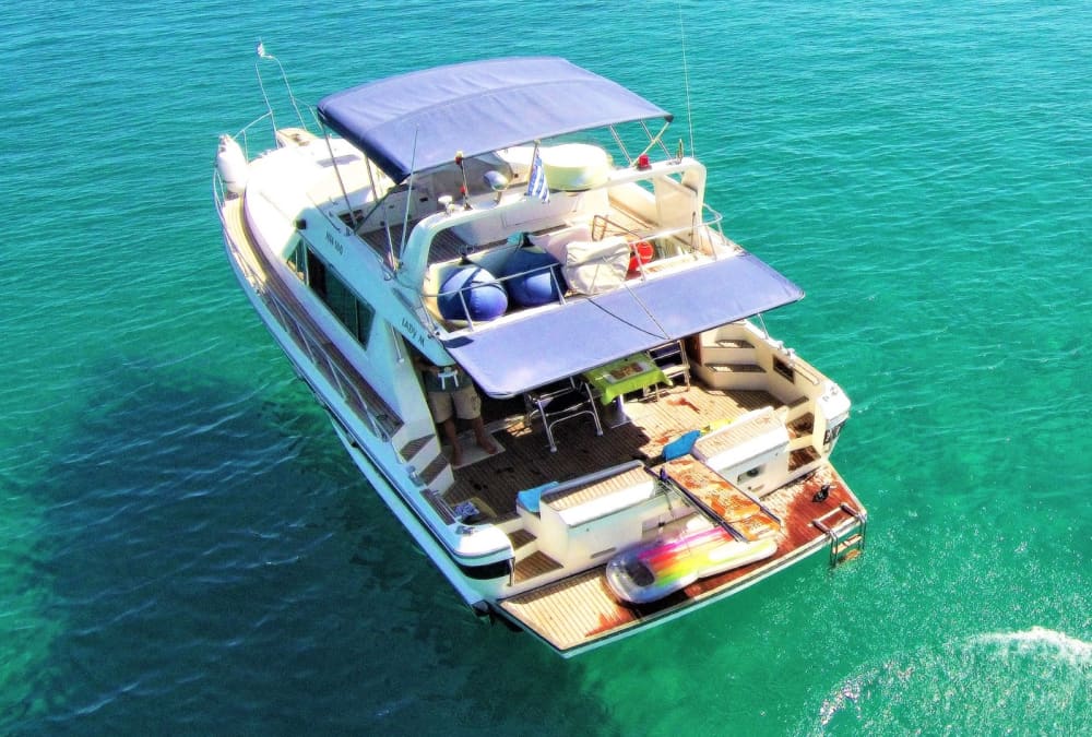 Upptäck Rethymno på en motorbåt i 8 timmar