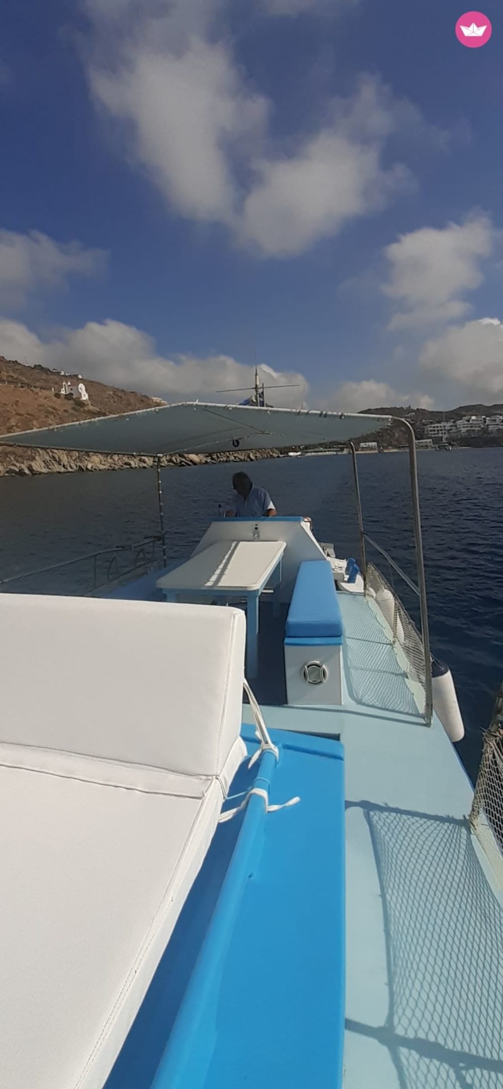 Круиз на целый день по Делосу и Рении с остановками для купания — Aegean Escape