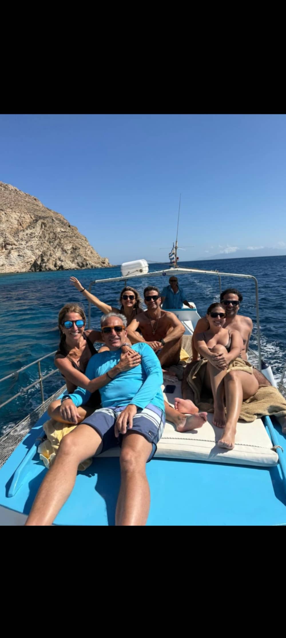 Halvdagskryssning på Mykonos sydkust: Anpassade simstopp från Ornos till Elia