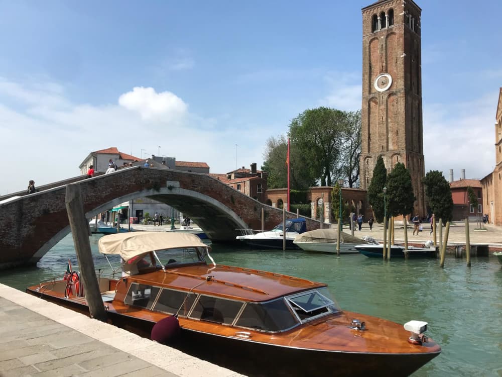 among the islands of Venice