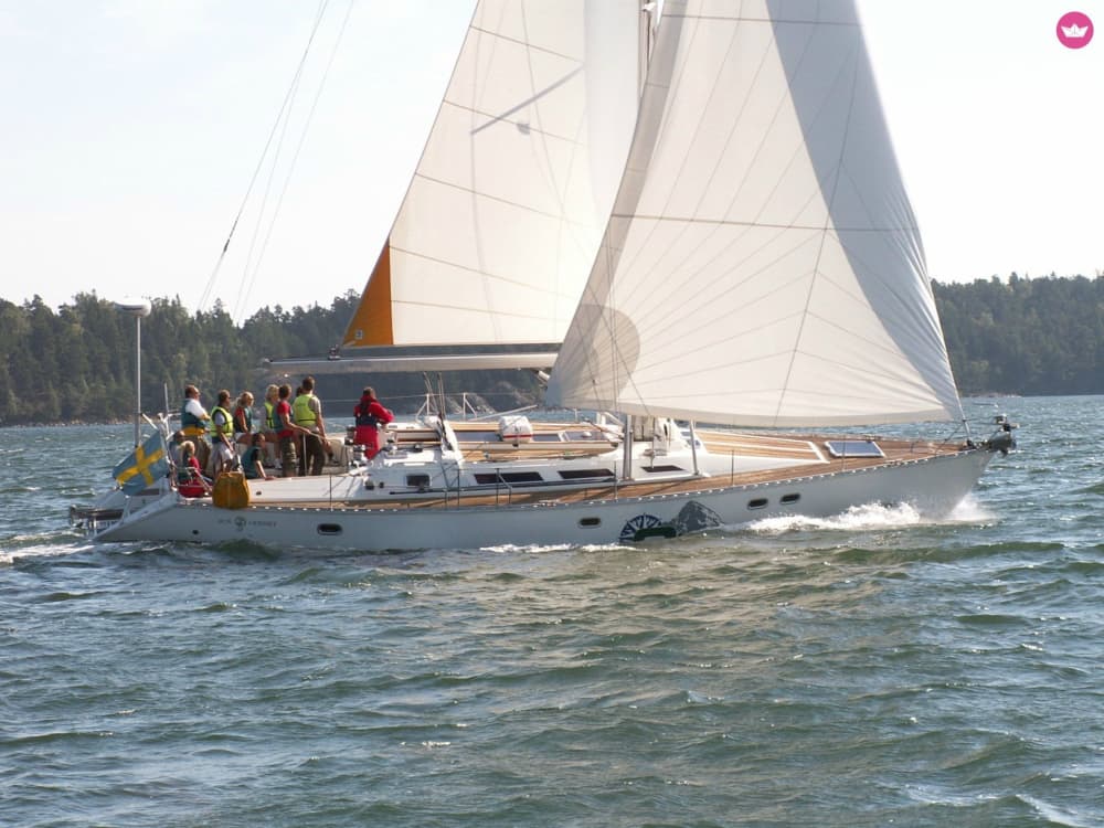 Verbringen Sie einen ganzen Tag auf einem Segelboot in Stockholm