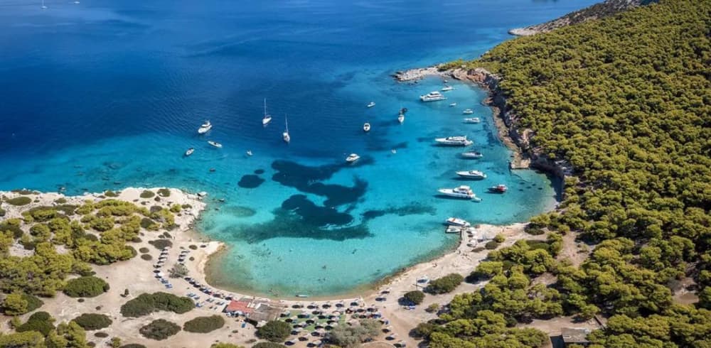 Aegina to Moni and Agkistri | Your Private Full-Day Yacht Escape