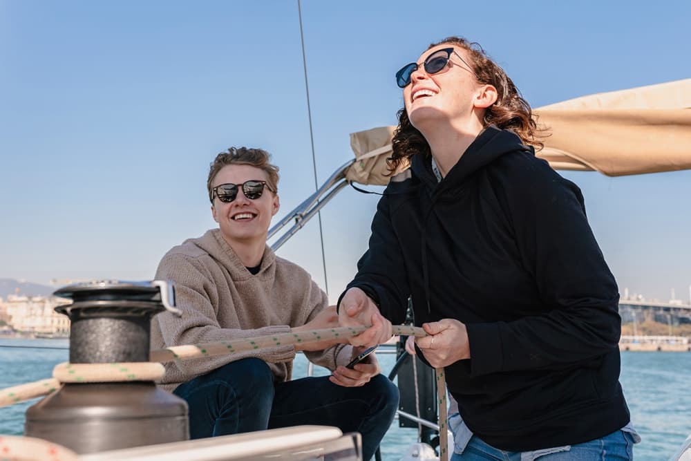 Private 8h sailing trip in Barcelona