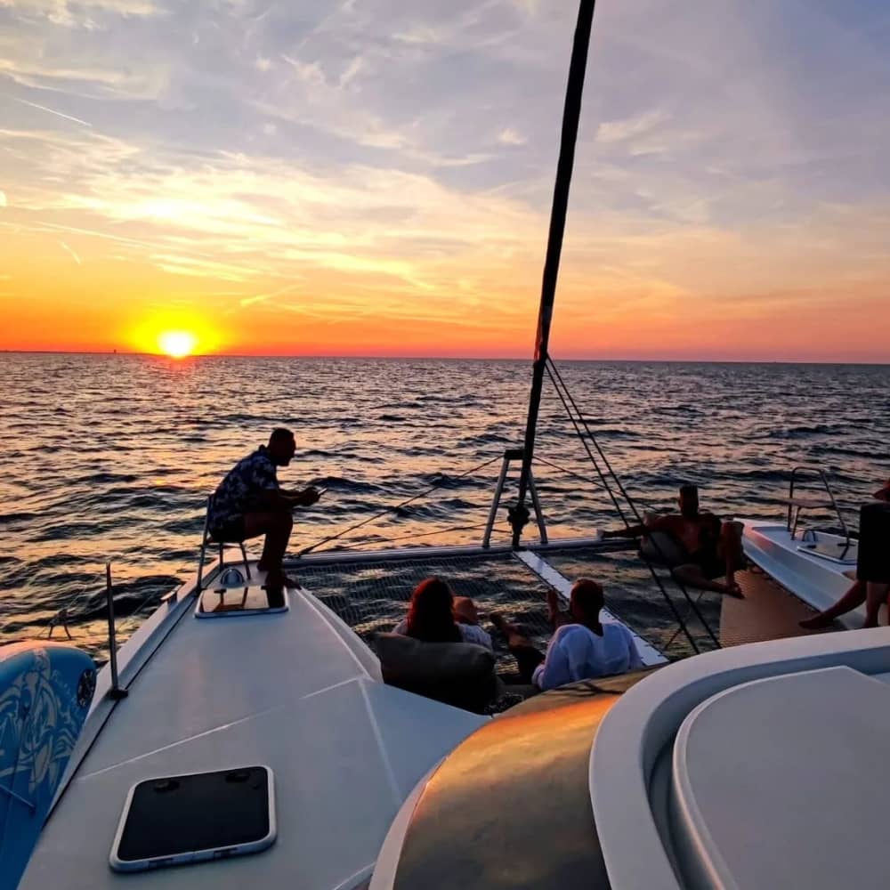 Sunset Supper Sail: A Private Riviera Dining Experience