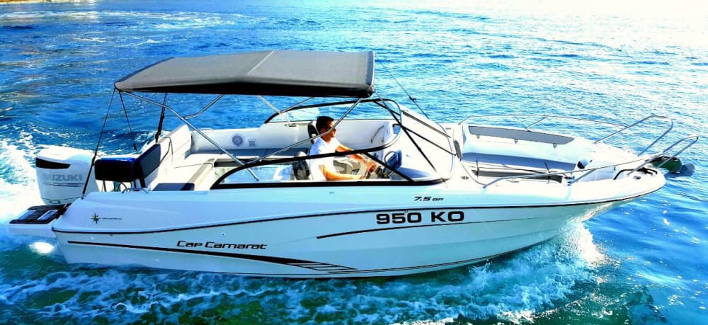 Discover Korčula's shores: A complete day trip aboard a motorboat