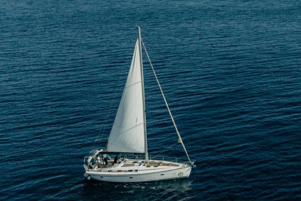 Half-day sailing experience on a sailboat in Santorini