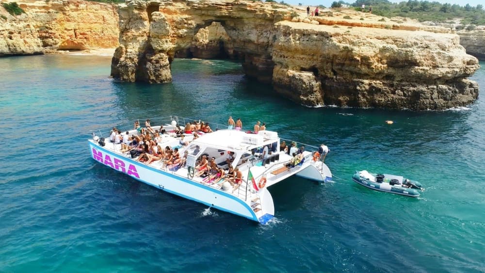 Journée complète de voile en catamaran à Albufeira
